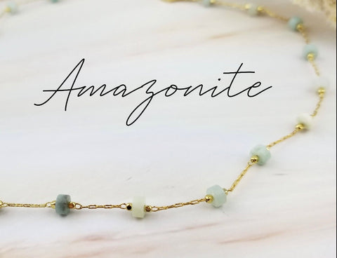 Amazonite 14” Choker